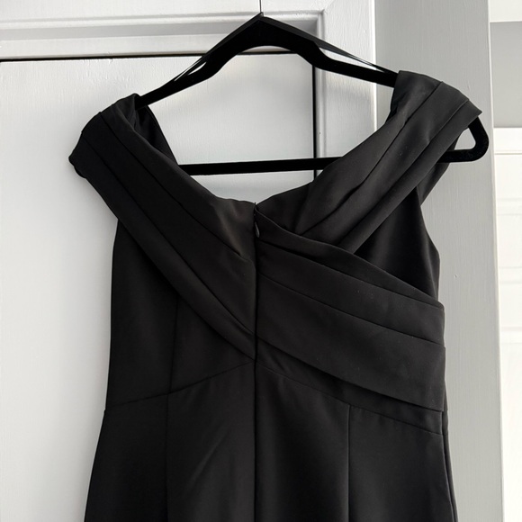 NWT RALPH LAUREN Black Off The Shoulder Full Length Gown - Picture 7 of 14